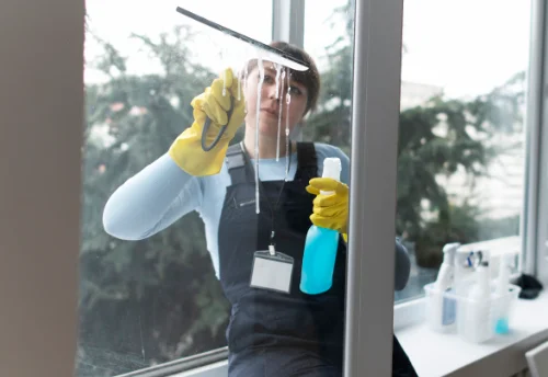 Nettoyage de vitres intérieures et extérieures aux Pujols
